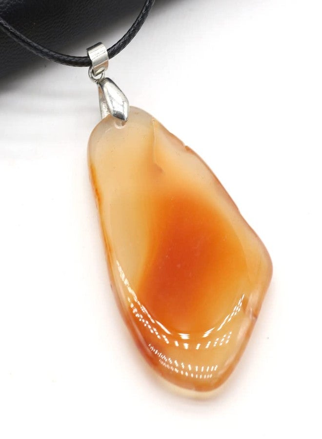 QSLLER 6pcs Natural StonesRed Agate Rose Quartz Amethyst Irregular Semi-precious Stone Necklace DIY Exquisite Necklaces Jewelry Gif - Image 5